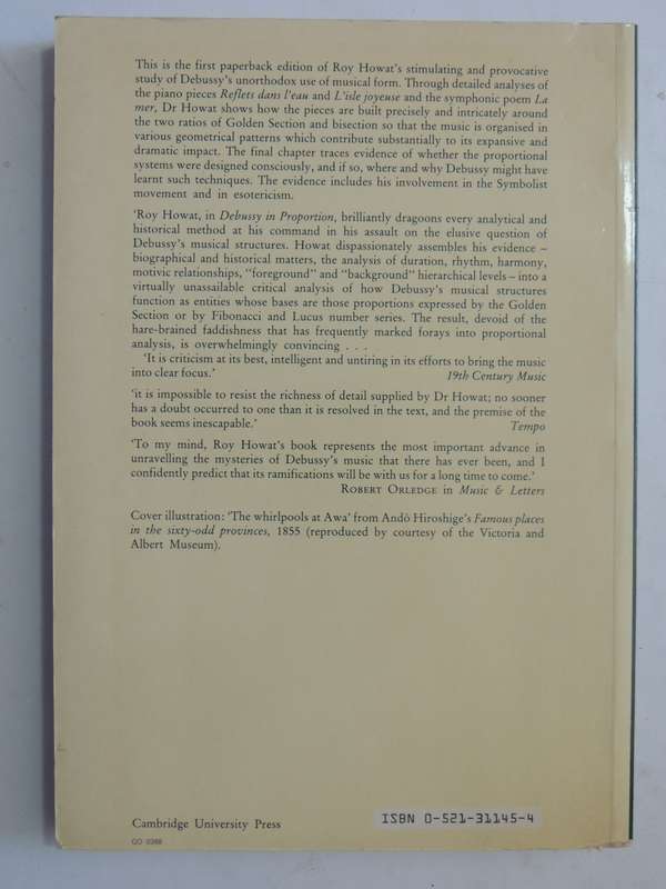 Debussy In Proportion: A Musical Analysis - Roy Howat