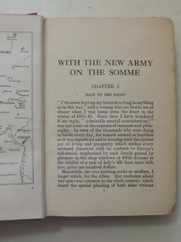 With The New Army On The Somme: My Second Year Of The War - Frederick Palmer