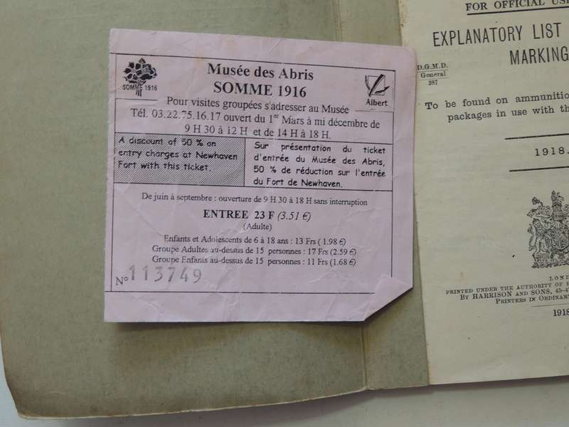 Explanatory List Of Service Markings: To Be Found On Ammunition And Ammunition Packages In Use With