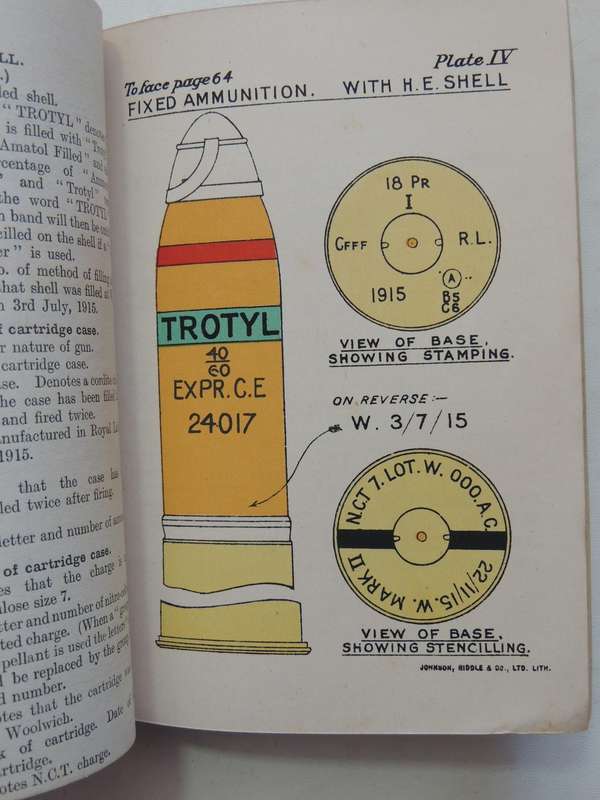 Explanatory List Of Service Markings: To Be Found On Ammunition And Ammunition Packages In Use With