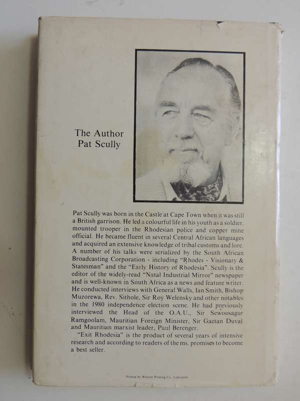 Exit Rhodesia - Pat Scully