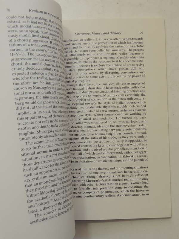Realism In Nineteenth-Century Music - Carl Dahlhaus