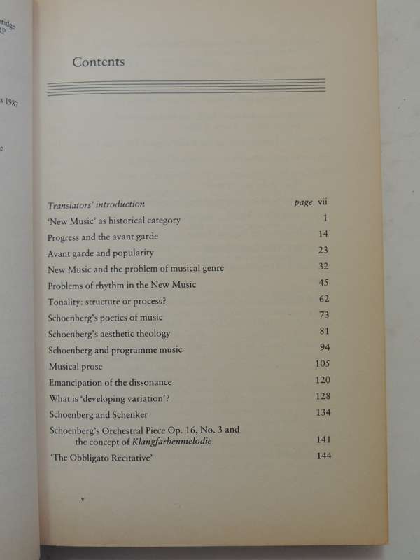 Schoenberg And The New Music - Carl Dahlhaus9780521337830