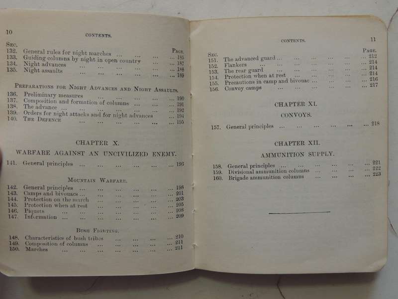 Field Service Regulations Part I Operations 1909 (Reprinted With Amendments 1914)Gen Staff, War Off