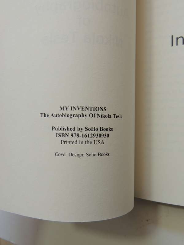 My Inventions - The Autobiography of Nikola Tesla- Nikola Tesla
