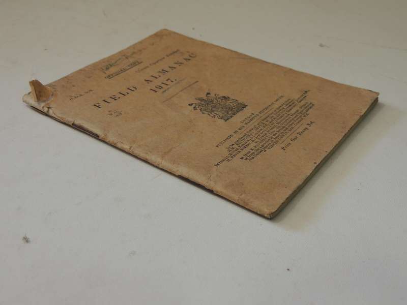 Field Almanac 1917 -  His Majesty's Stationery Office