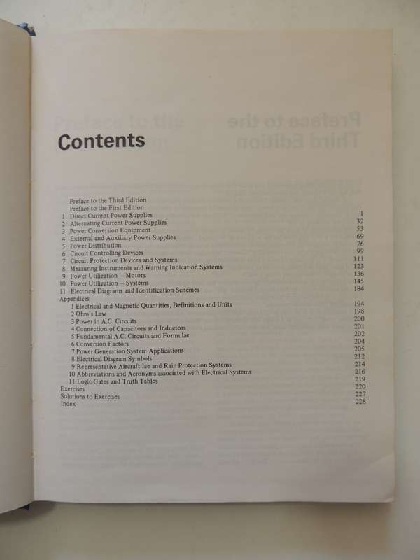 Aircraft Electrical Systems, 3rd Edition - EHJ Pallett