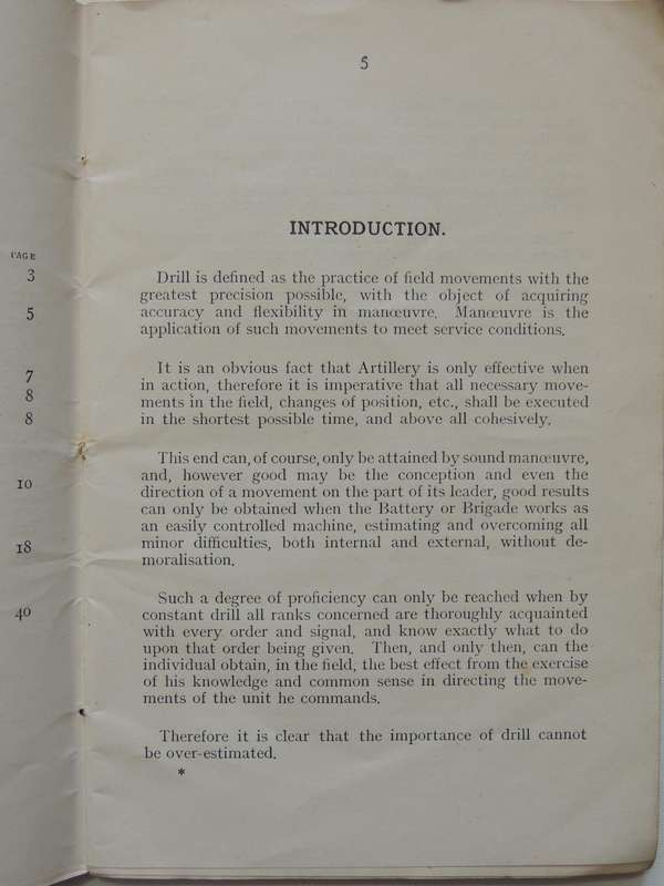 Handbook On Battery Drill For Royal Field Artillery - RC Mason R.F.A. (TF) Revised By A Hunt