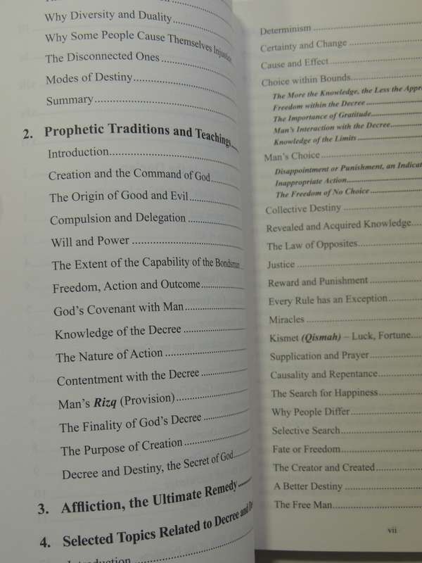 Decree & Destiny: Free Wii & Determinism - Shaykh Fadhlalla Haeri