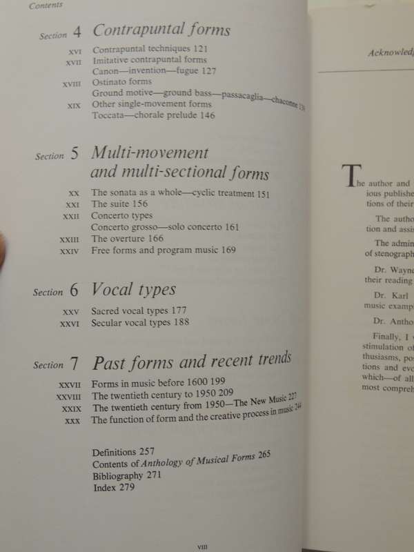 Structure And Style: The Study And Analysis Of Musical Forms - Leon Stein