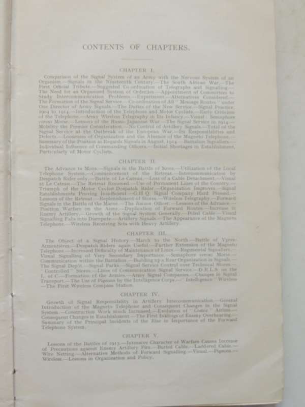 The Work Of RE In The European War 1914-19 Vol 4 The Signal Service (France)Maj. R.E. Priestley R.E