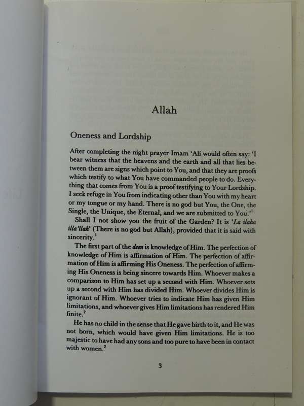 The Sayings And Wisdom Of Imam'Ali - Shaykh Fadhlalla Haeri
