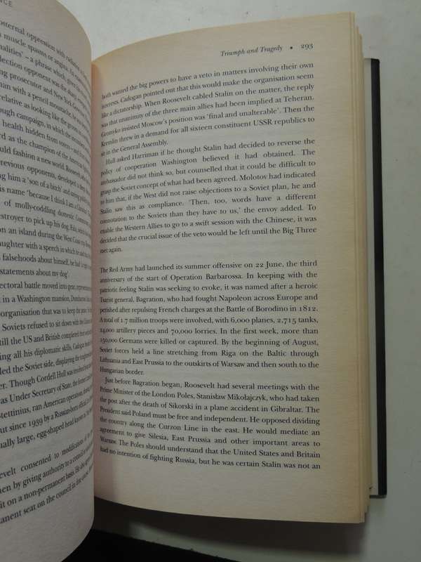 Alliance: The Inside Story Of How Roosevelt, Stalin & Churchill Won One War & Began Another -J Fenby