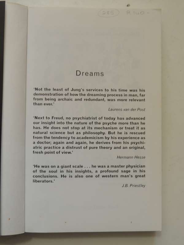 Dreams - Carl Gustav Jung
