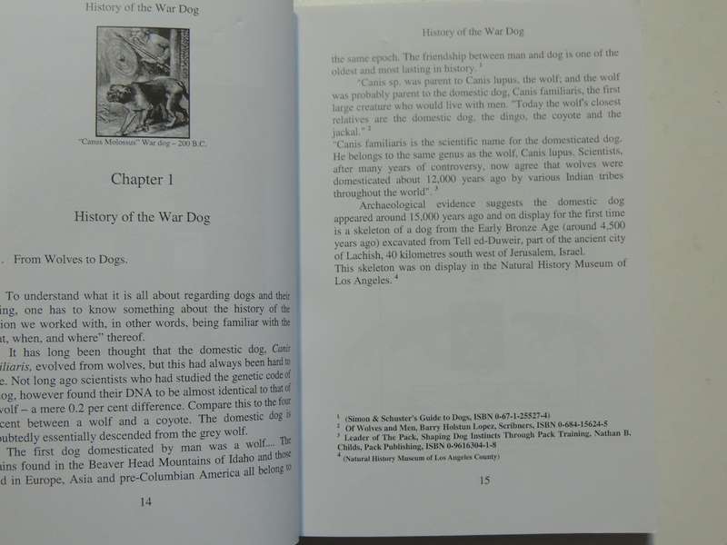 Dogs of War - Memoirs of the South African Defense Force Dog Units - Peet CoetzeeSIGNED