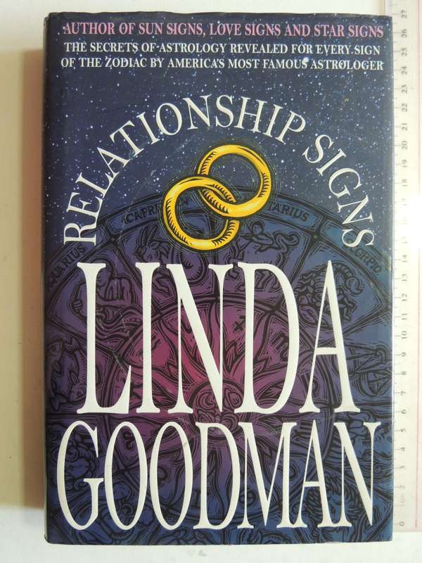 Linda Goodman's Relationship Signs - Linda Goodman        Hard Cover