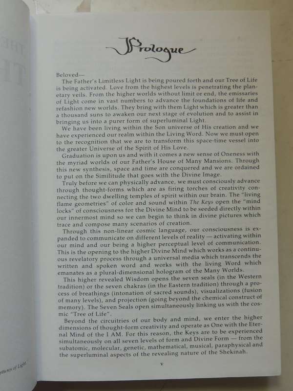 The Book of Knowledge - The Keys of Enoch by J J Hurtak 1987, INSCRIBED