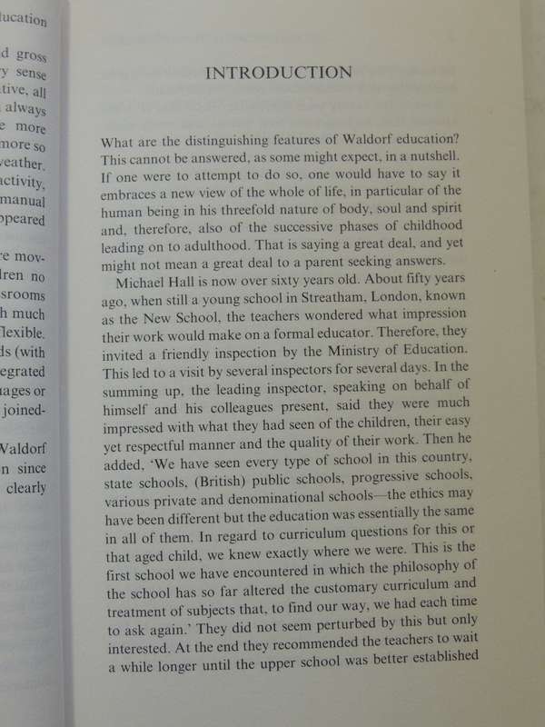 An Introduction To Steiner Education: The Waldoef School - Francis Edmunds
