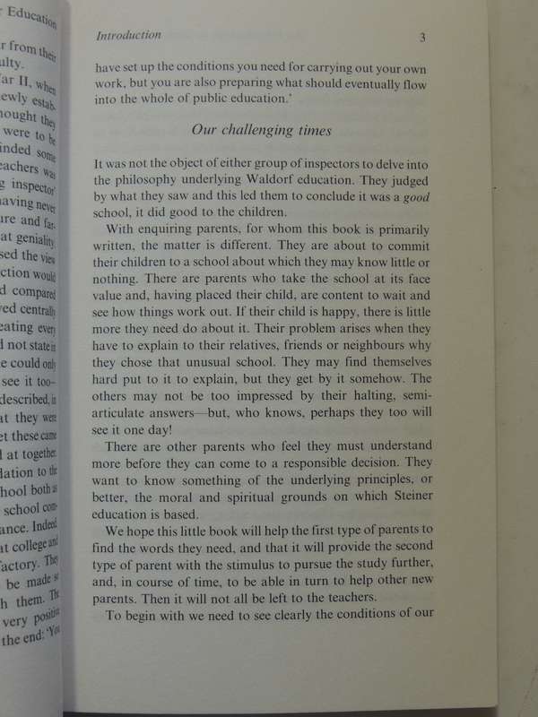 An Introduction To Steiner Education: The Waldoef School - Francis Edmunds