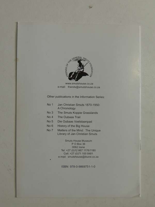 An Introduction To Holism - Smuts House Museum