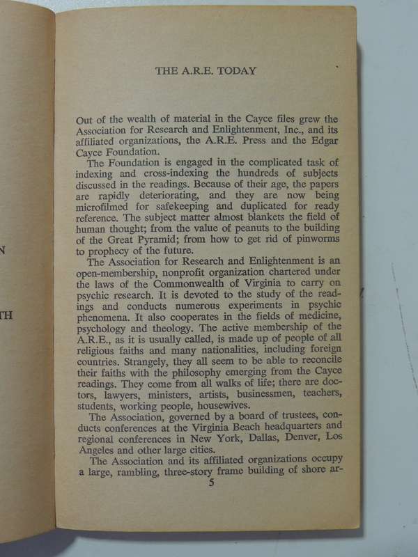 Edgar Cayce On ESP- Doris Agee