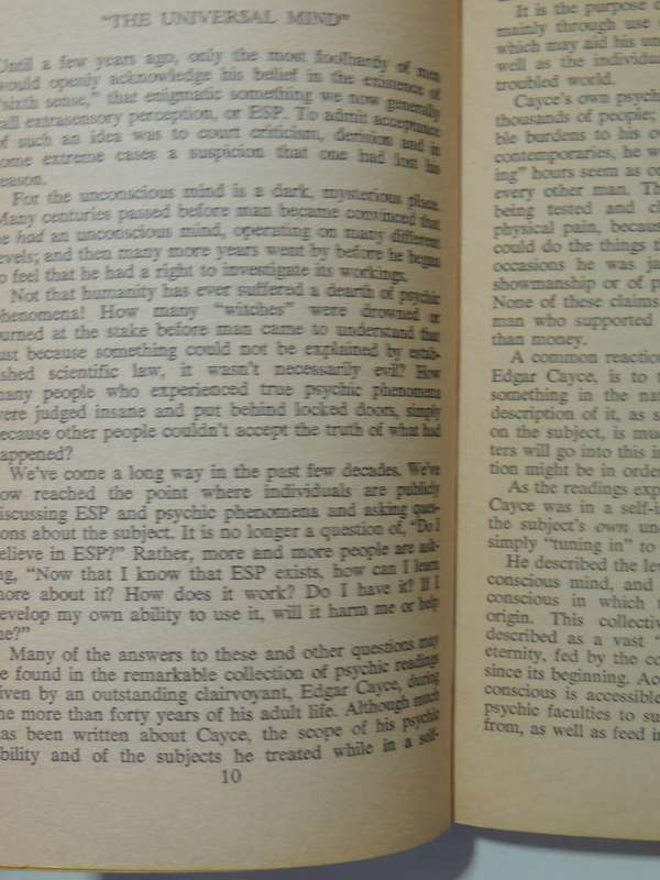 Edgar Cayce On ESP- Doris Agee