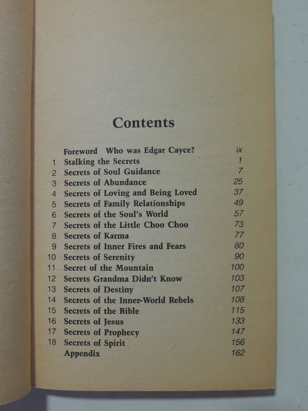 On Secrets Of The Universe - Edgar Cayce
