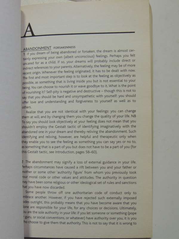 A Dictionary of Dream Symbols - Eric Ackroyd
