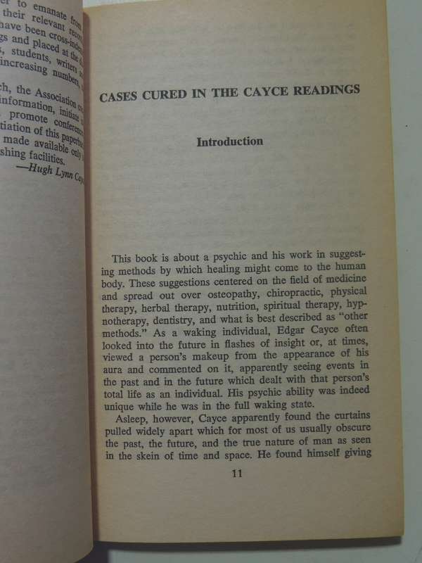 Edgar Cayce On Healing - Mary Ellen Carter & William A. McGarey
