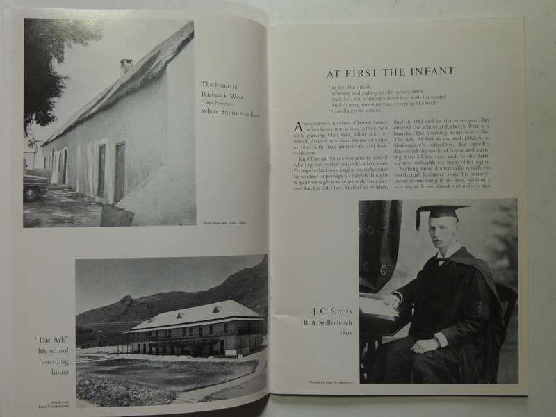 One Man In His Time: A Pictorial Review Of The Life Of Jan Christian Smuts May 24th, 1870 - Septembe