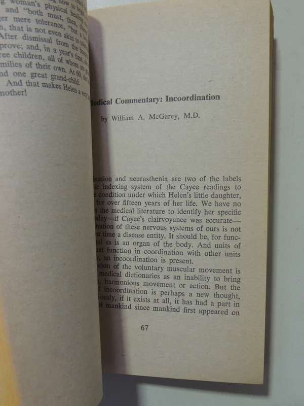 Edgar Cayce On Healing - Mary Ellen Carter & William A. McGarey