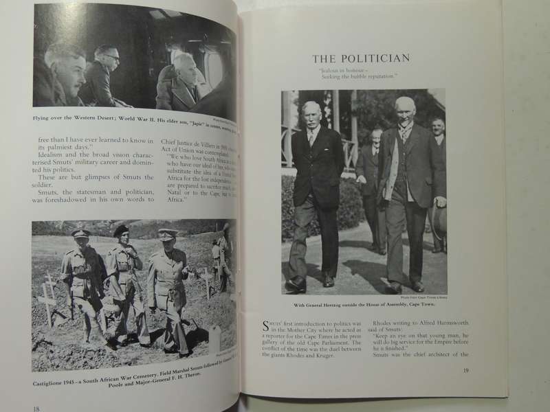 One Man In His Time: A Pictorial Review Of The Life Of Jan Christian Smuts May 24th, 1870 - Septembe