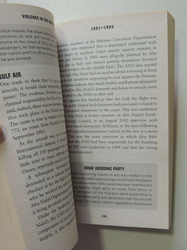 Violence In The Skies - History Of Aircraft Hijacking And Bombing  Philip Baum