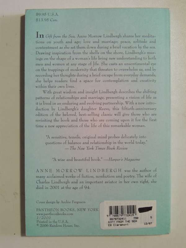 Gift from the Sea - Anne Morrow Lindbergh