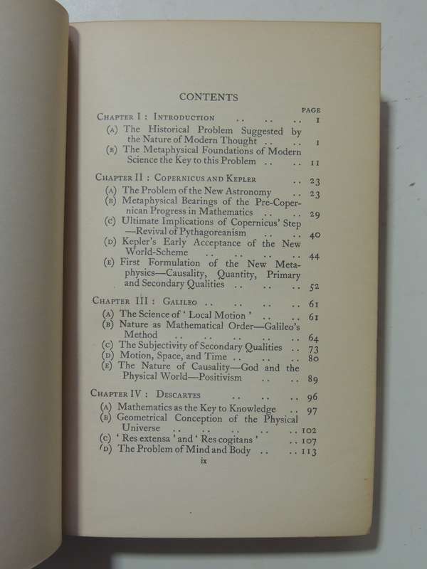 The Metaphysical Foundations of Modern Physical Science - Edwin Arthur Burtt   1932
