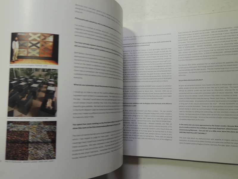 Willem Boshoff - Word Forms And Language Shapes 1975 - 2007 - curated Warren Siebrits