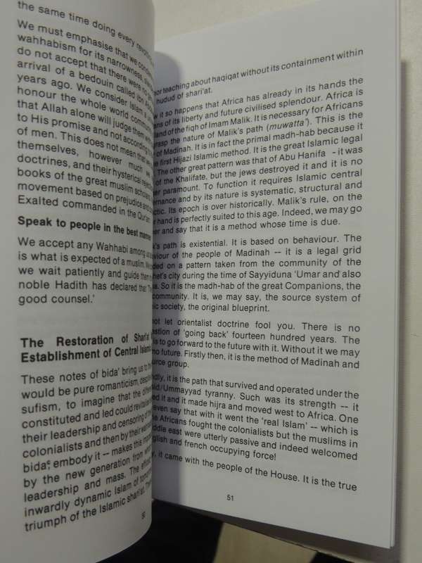 Letter To An African Muslim - Shaykh Abdalqadir As-Sufi Ad-Darqawi