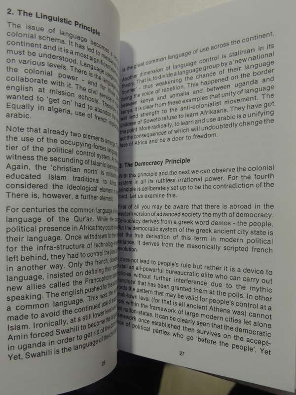 Letter To An African Muslim - Shaykh Abdalqadir As-Sufi Ad-Darqawi