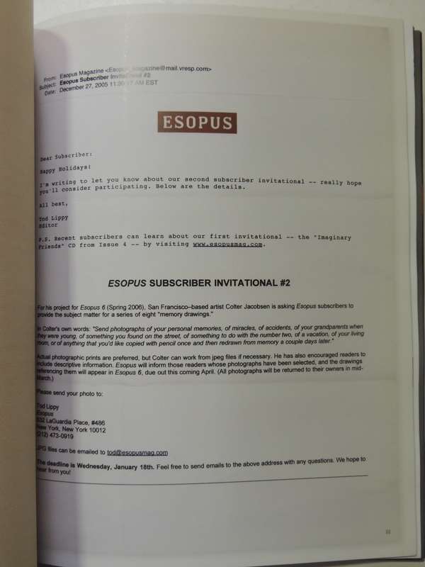 Esopus: Number 6