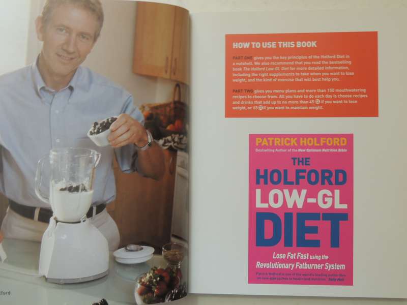The Holford Low-GL Diet Cookbook - Patrick Holford, Fiona McDonald Joyce