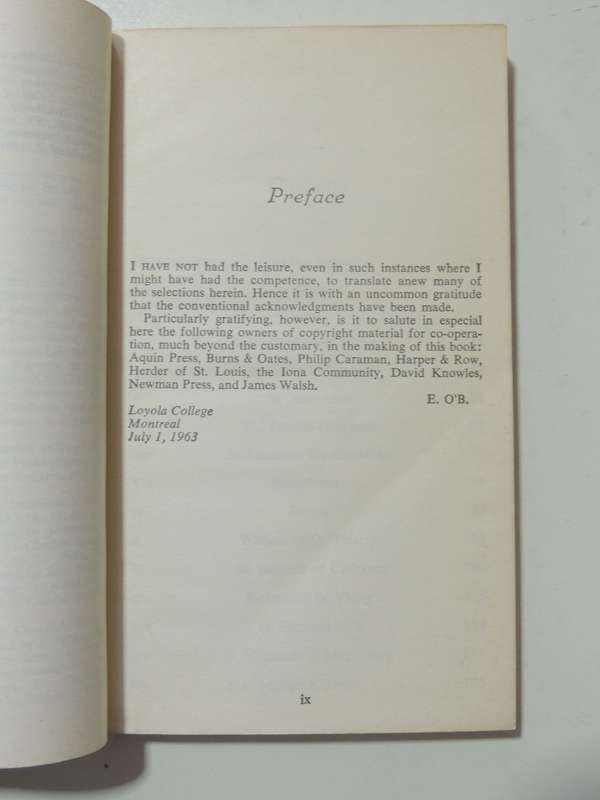 Varieties of Mystic Experience - Elmer O'Brien    1965