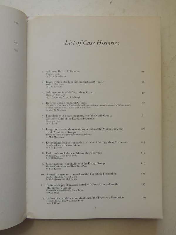 Engineering Geology Of Southern Africa Vol 2 - A.B.A. Brink
