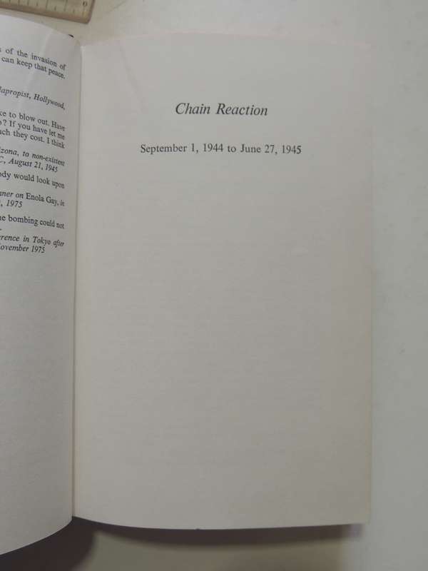Ruin From The Air - The Atomic Mission To Hiroshima  Gordon Thomas & Max Morgan Witts
