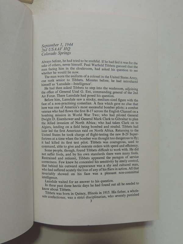 Ruin From The Air - The Atomic Mission To Hiroshima  Gordon Thomas & Max Morgan Witts