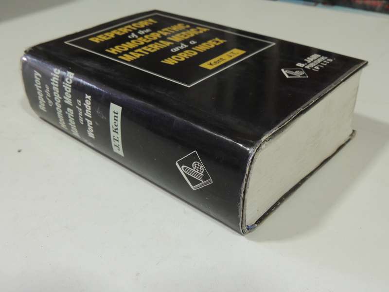 Repertory of the Homoeopathic Materia Medica & A Word Index - JT Kent  Indian Reprint 2002 from 6th