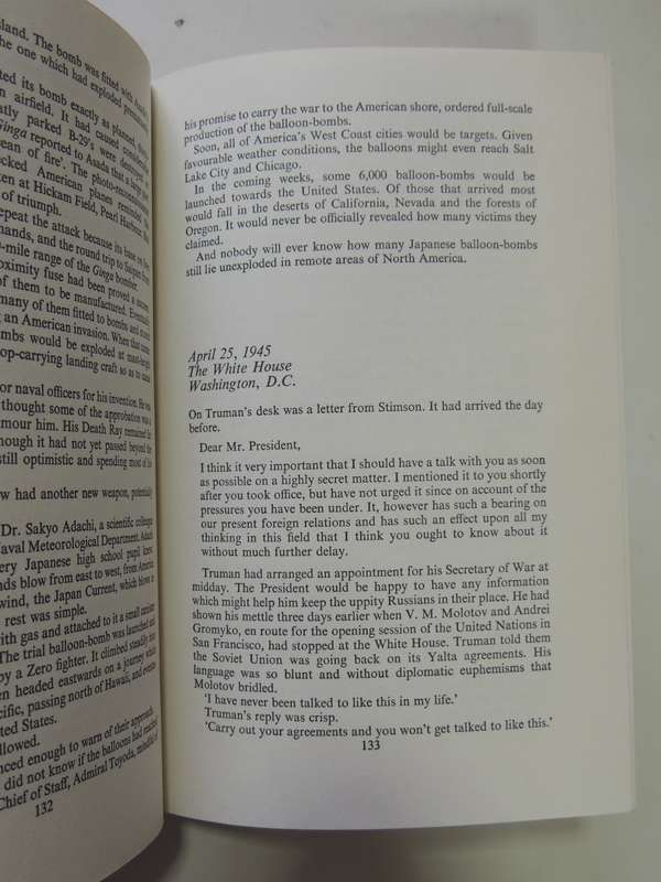 Ruin From The Air - The Atomic Mission To Hiroshima  Gordon Thomas & Max Morgan Witts