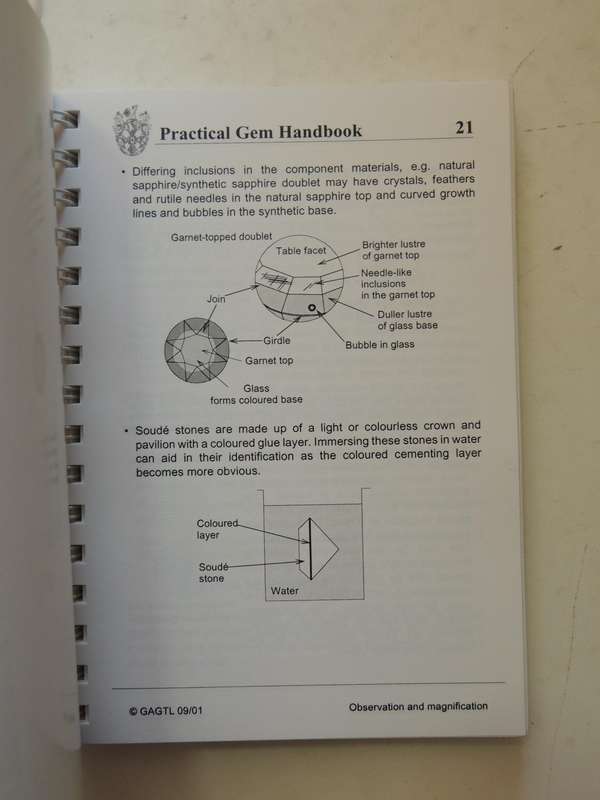 The Gemmological Association And Gem Testing Laboratory Of Great Britain: Practical Gem Handbook