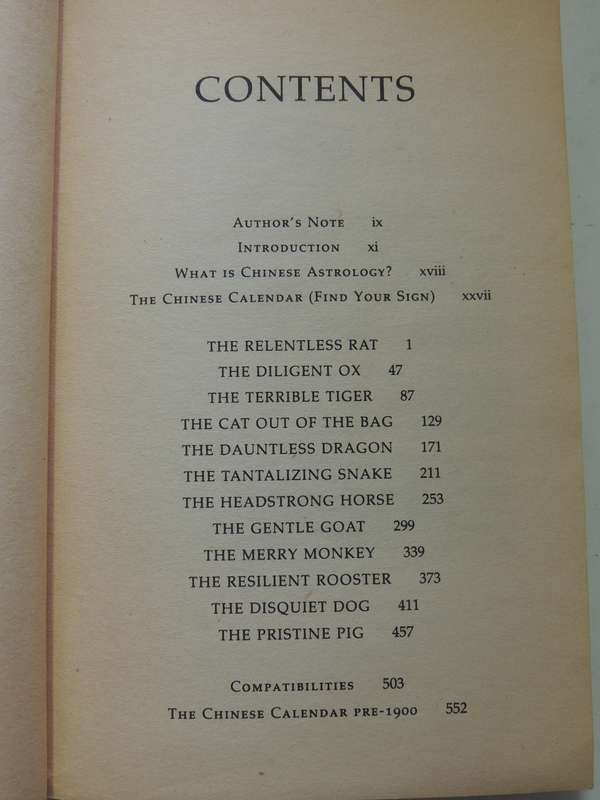 The New Chinese Astrology- Suzanne White