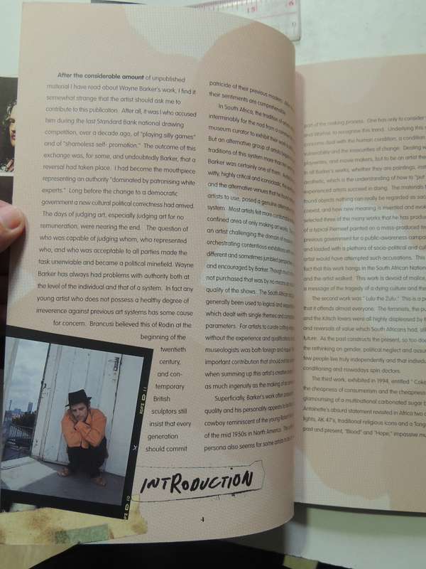Artist's Monograph- Wayne Barker