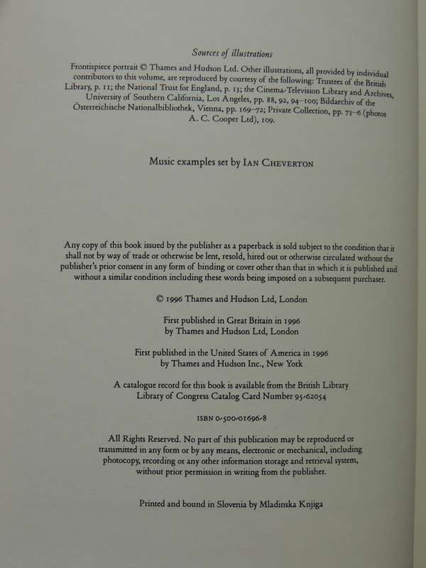 Studies In Music History Presented To HC Robbins Landon On His 70th Birthday ed Otto Biba, DW Jones